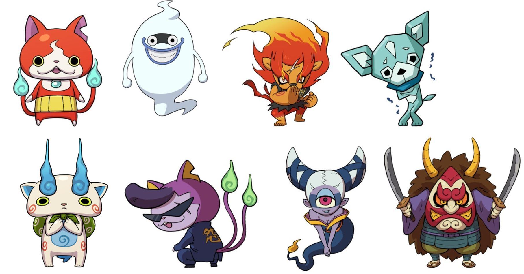 Yo kai Watch yokais articulo startvideojuegos png Start