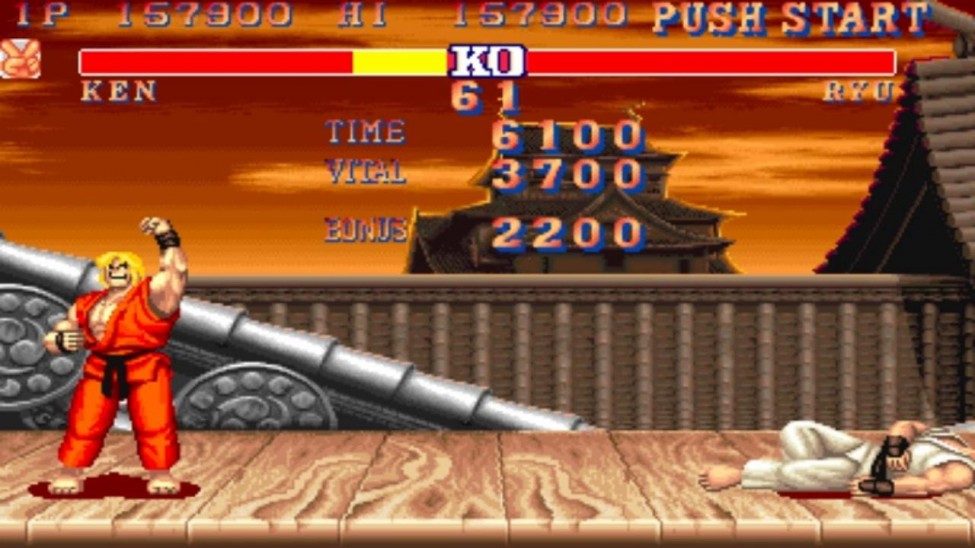 Street Fighter II El rey de la pista