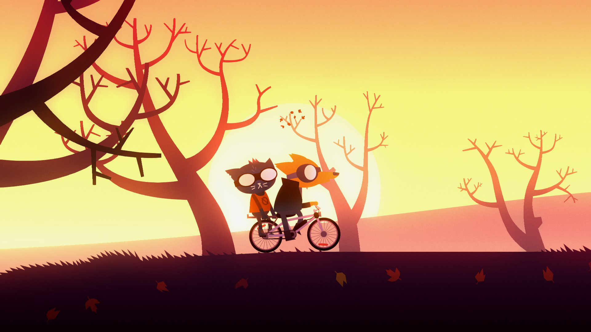 Найти инди. Night in the Woods. Night in the Woods игра. Night in the Woods фон. Обои инди КИД.